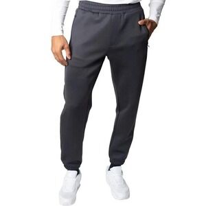 NEW Spyder Active Men's Medium Jogger Pants Black Zipper Pockets Scuba